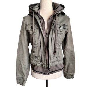 Mur Mur Utility Hooded Jacket